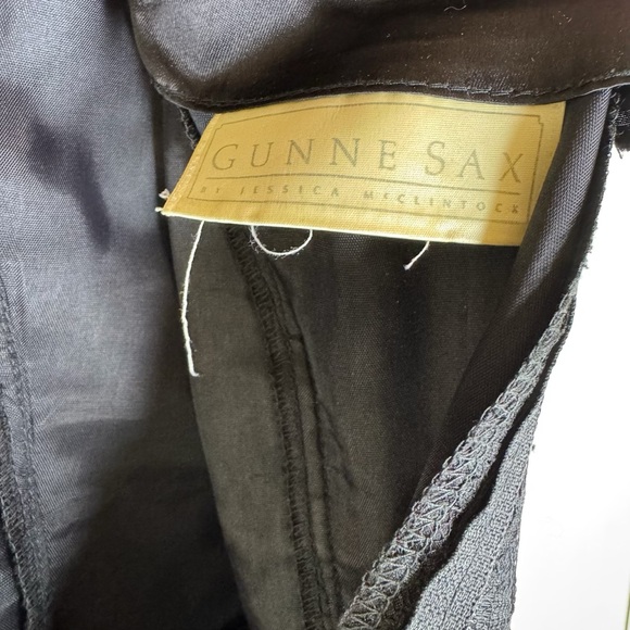 Vintage Gunne Sax Black Lace Dress - Picture 11 of 11